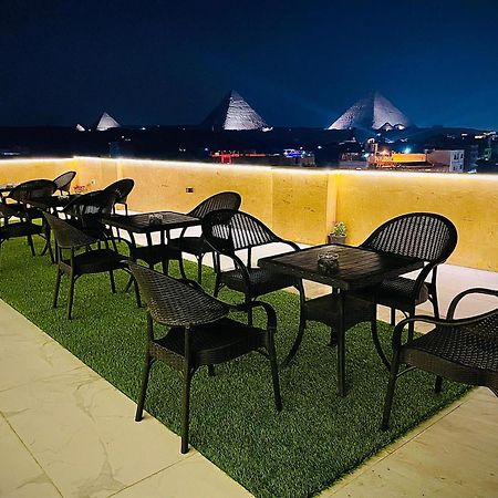 Palm Pyramids View Inn Kafret el-Gabal Kültér fotó